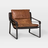 Bram Reclined Sling Chair | West Elm