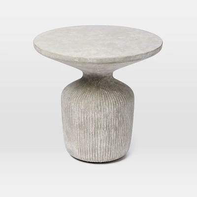 Tambor Outdoor Round Side Table (21") | West Elm