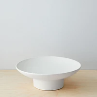 Pure Ceramic Footed Decorative Bowl | West Elm