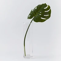 Faux Green Monstera Leaf Stem | West Elm