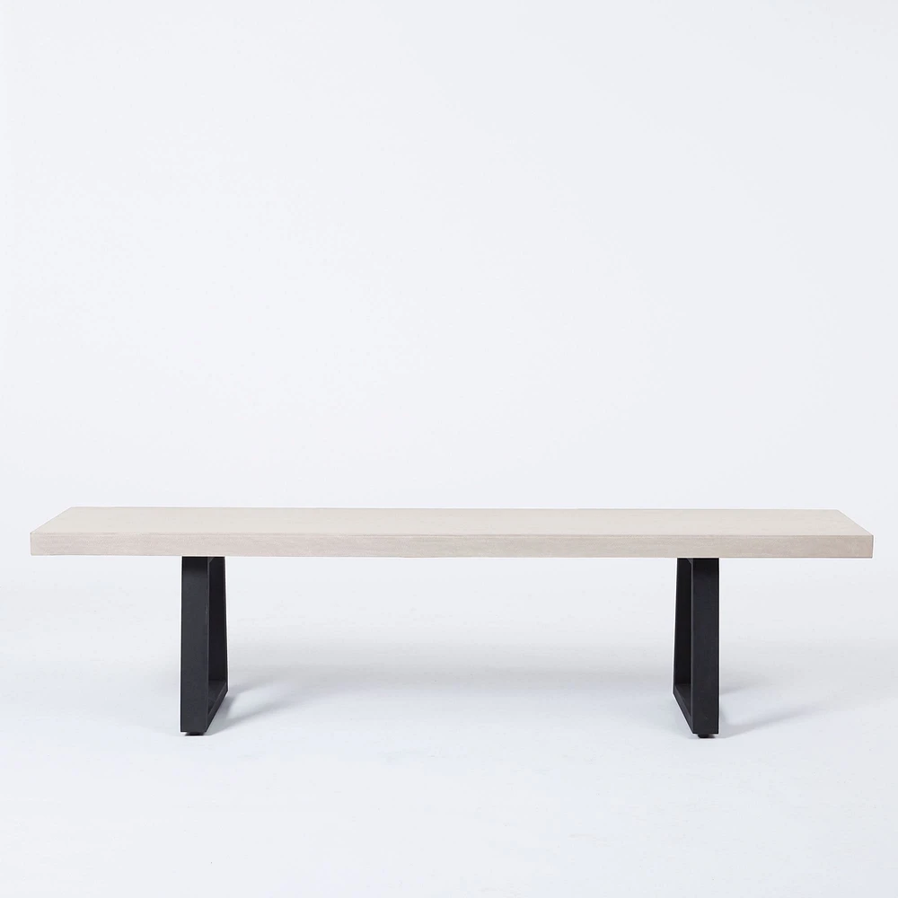 Malfa Outdoor Dining Bench (72.75") | West Elm