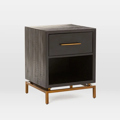 Alexa Burnished Nightstand (20") | West Elm