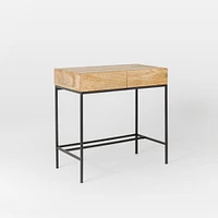 Industrial Storage Mini Desk, 30", Mango