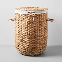 Rounded Weave Rattan Hampers | West Elm