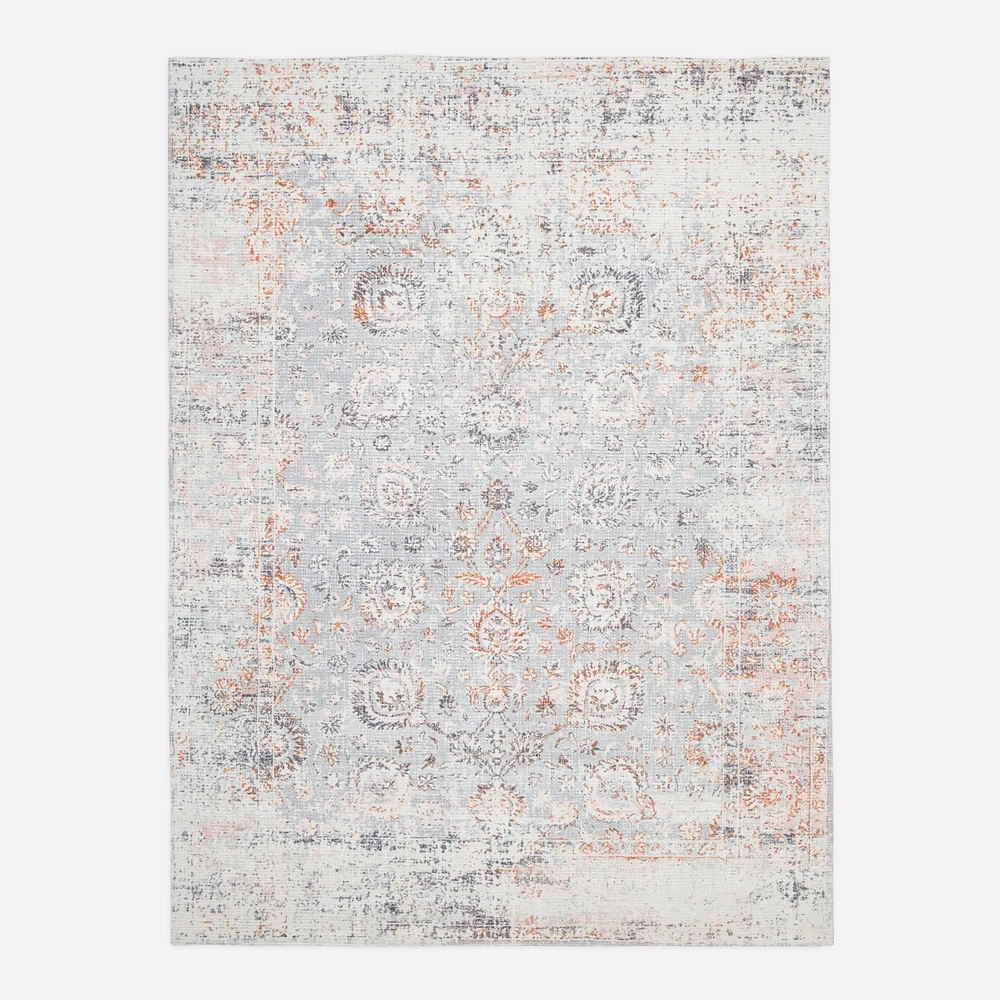 Open Box: Flourish Rug, Platinum, 8'x10'