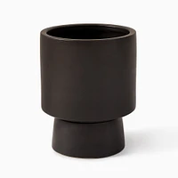 Bishop Ceramic Indoor/Outdoor Pedestal Planters | West Elm