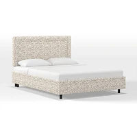 Upholstered Bordered Bed | West Elm