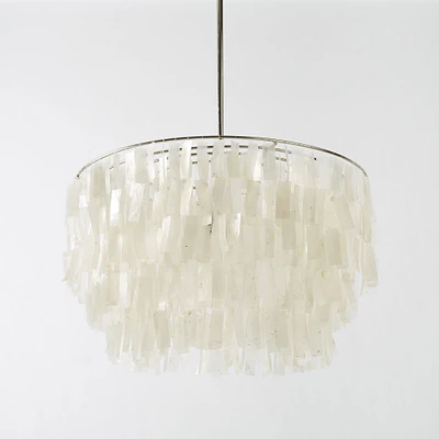 Capiz Round Chandelier (24") | West Elm