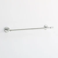 Pure Modernist Bath Hardware, Towel Bar, Antique Brass, 18"