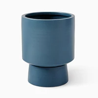 Bishop Ceramic Indoor/Outdoor Pedestal Planters | West Elm