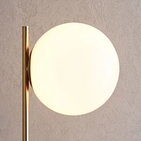 Sphere & Stem Shade - Milk | West Elm