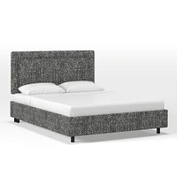 Upholstered Bordered Bed | West Elm