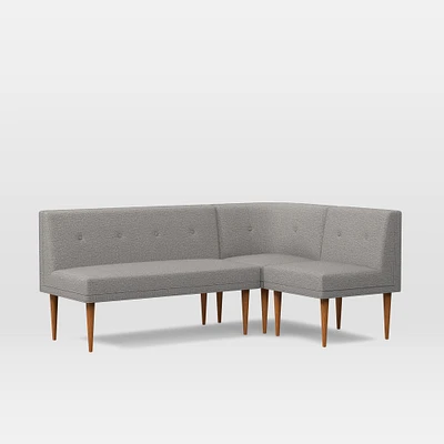 Mid-Century 3-Piece Banquette - Small | West Elm