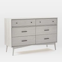 Mid-Century 6-Drawer Kids Dresser (56") | West Elm