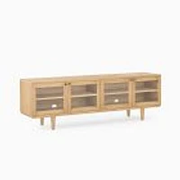 Chip & Dent: Whitman 80" Media Console, Blonde Oak