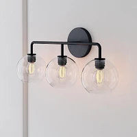 Sculptural 3-Light Globe Sconce | West Elm