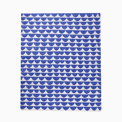 Marimekko Papajo Outdoor Performance Rug, 5'X8', Papaya