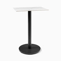 Orbit Restaurant Rectangle Bar Table - Porcelain | West Elm