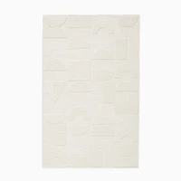 Textured Shapes Rug | West Elm