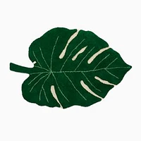 Washable Rug Monstera Leaf