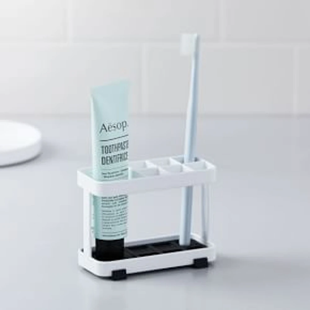 Yamazaki Toothbrush Stand, White