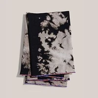 Atelier Saucier Sundown Linen Napkin, Black, Set Of 4