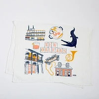 Claudia Pearson Tea Towel, New Orleans