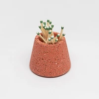 Pretti.Cool Recycled Concrete Matchstick Holder, Natural