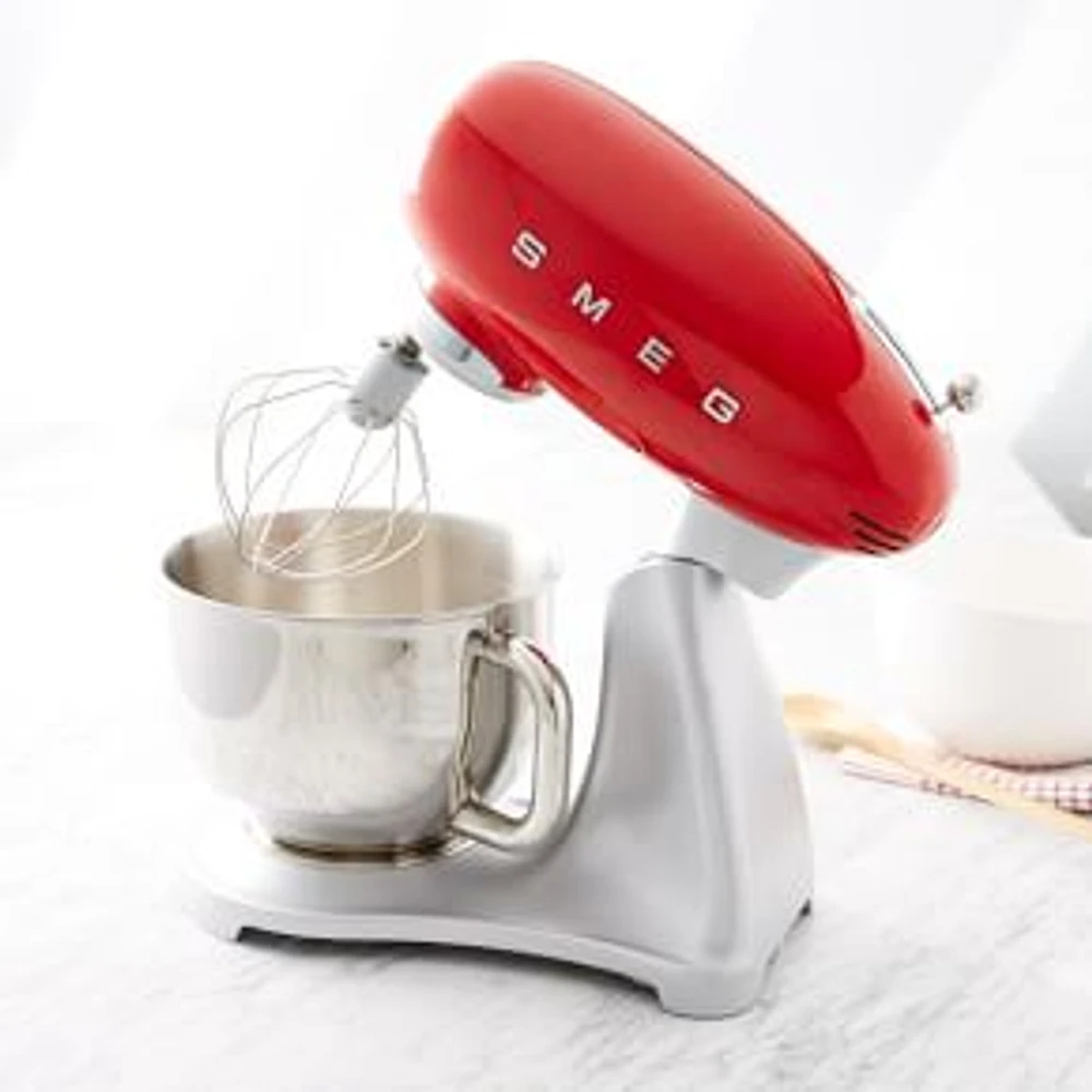 Smeg Full Color Stand Mixer, White