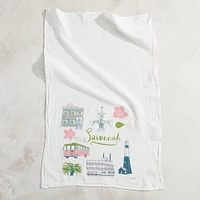 Claudia Pearson Tea Towel, New Orleans