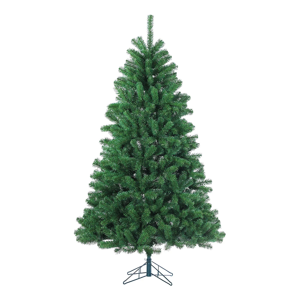 Unlit Montana Pine Faux Christmas Tree - 7' | West Elm