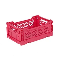 Small Folding Crate - Neon Yellow