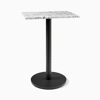 Orbit Bar Table - Faux Marble Rectangle | West Elm