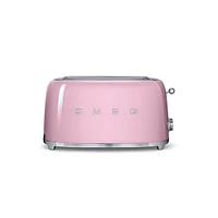 Smeg Toaster:4 Slice:Pink