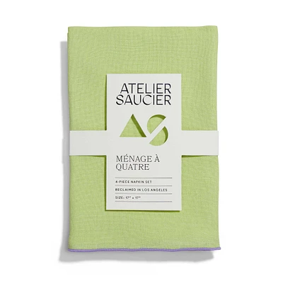 Atelier Saucier Limoncello Napkin Set | West Elm