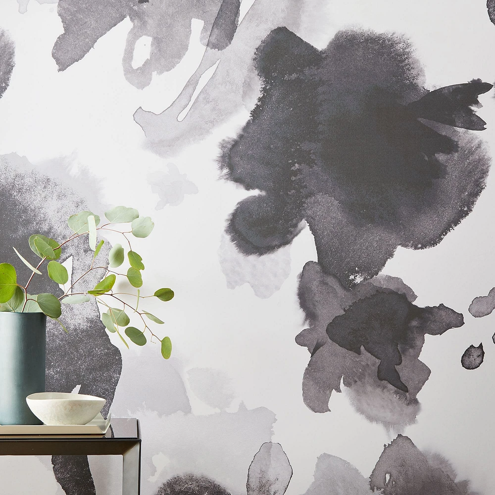 Drop It MODERN The Flowers Wallpaper | West Elm