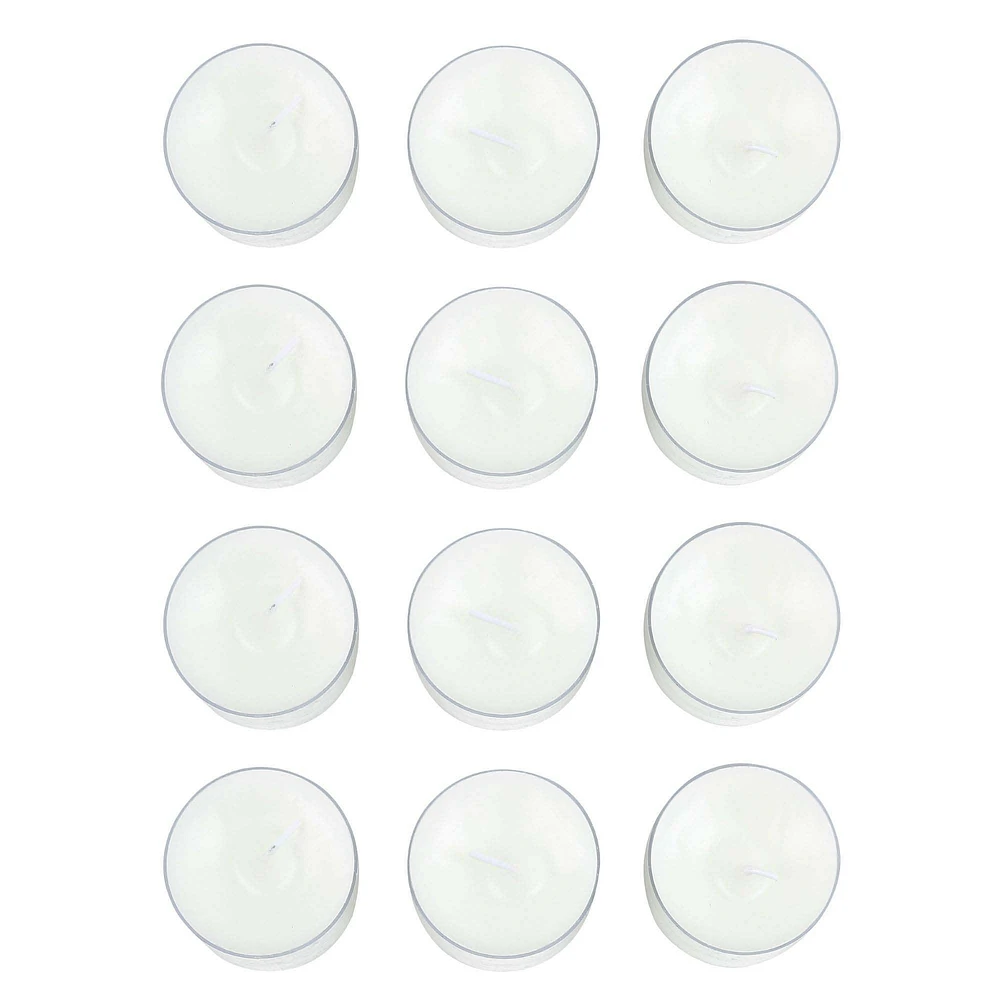 Floral Society Oversized Tealights (Set of 12) | West Elm