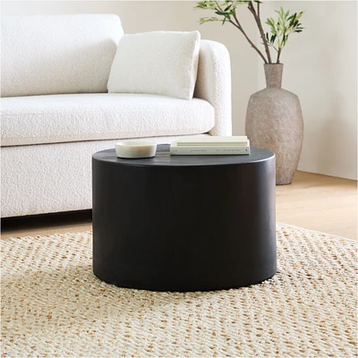 Patrick Cain Designs Manza Round Coffee Table (22"–34") | West Elm