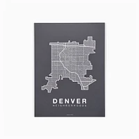 Native Maps City Prints | West Elm