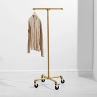 Monroe Trades Mobile Clothing Rack | West Elm