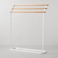 Yamazaki Standing Bath Towel Hanger | West Elm