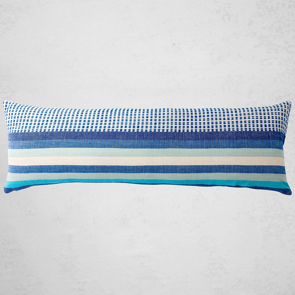 Bolé Road Textiles Pillow, Suri, Azure