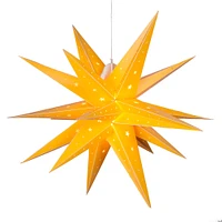 Moravian Aurora Superstar LED Lights | West Elm