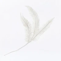 Glitter Feather Tree Picks (Set of 3) | West Elm