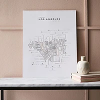 42 Pressed Unframed Maps by Jackie Robinson | West Elm