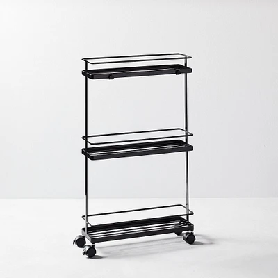 Yamazaki Slim Rolling Storage Cart | West Elm