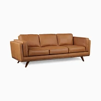 Zander Leather Sofa (90") | West Elm