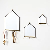 SZKLO Glass House Mirror Wall Organizers | West Elm