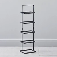 5-Tiered Shoe Rack, Entryway Organization | West Elm