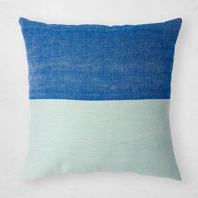 Bolé Road Textiles Pillow, Karo, Azure